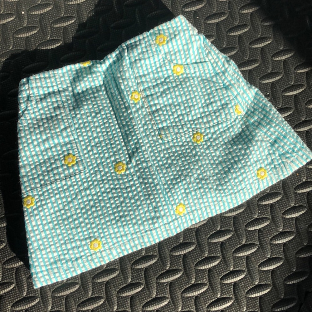 Hartstrings Striped Girls Skort